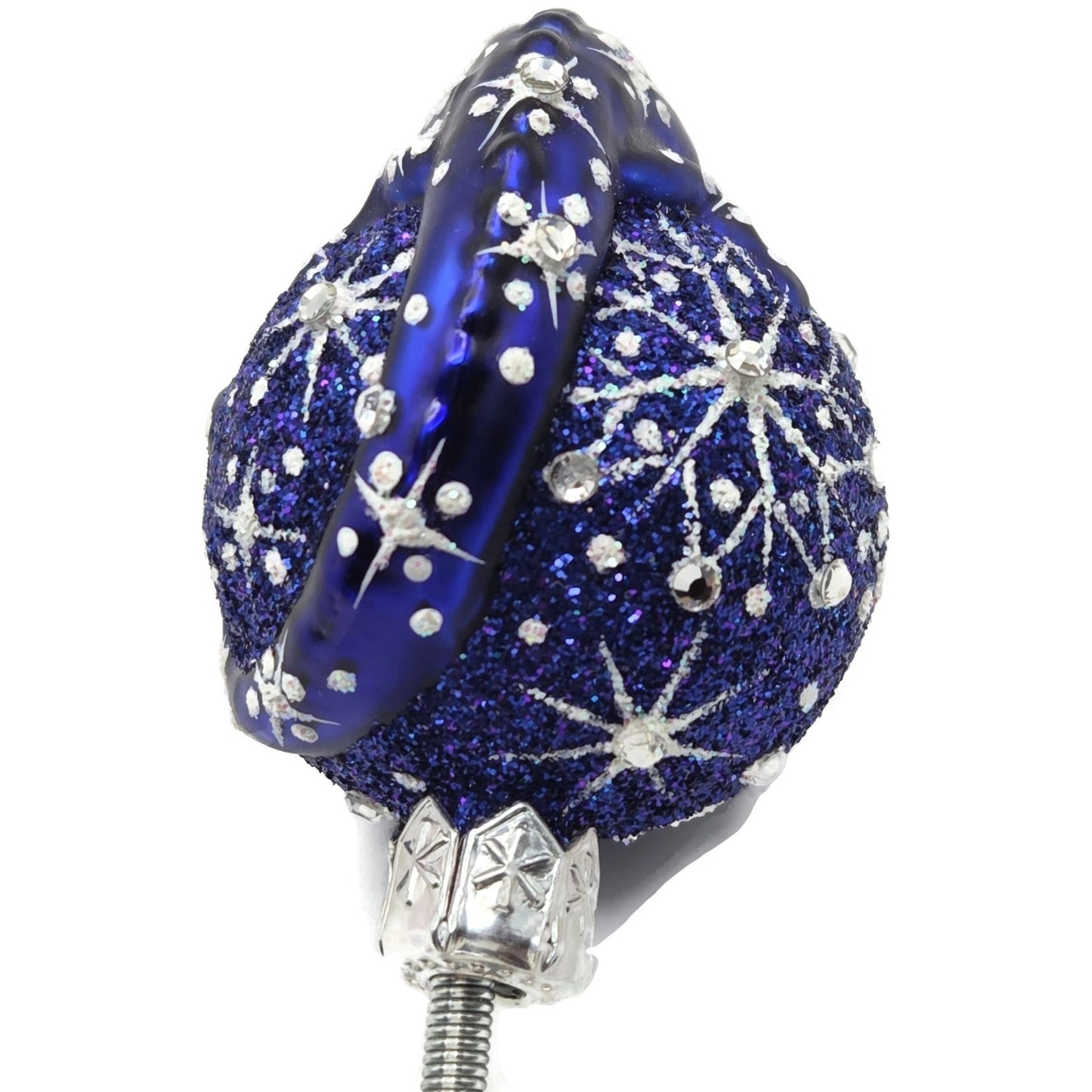 Patricia Breen Ultra Miniature Chameleon Snowflakes Clip On Christmas Ornament