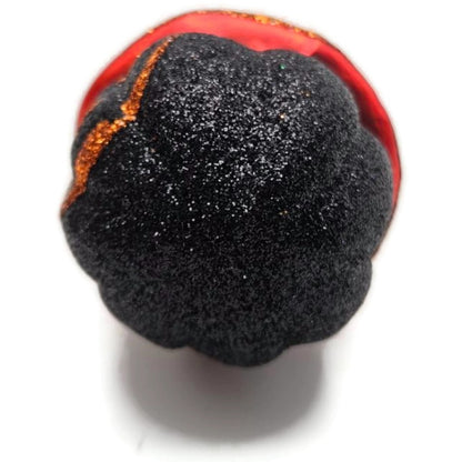 Patricia Breen Bewitched Pumpkin Black Orange Stars Halloween Christmas Ornament