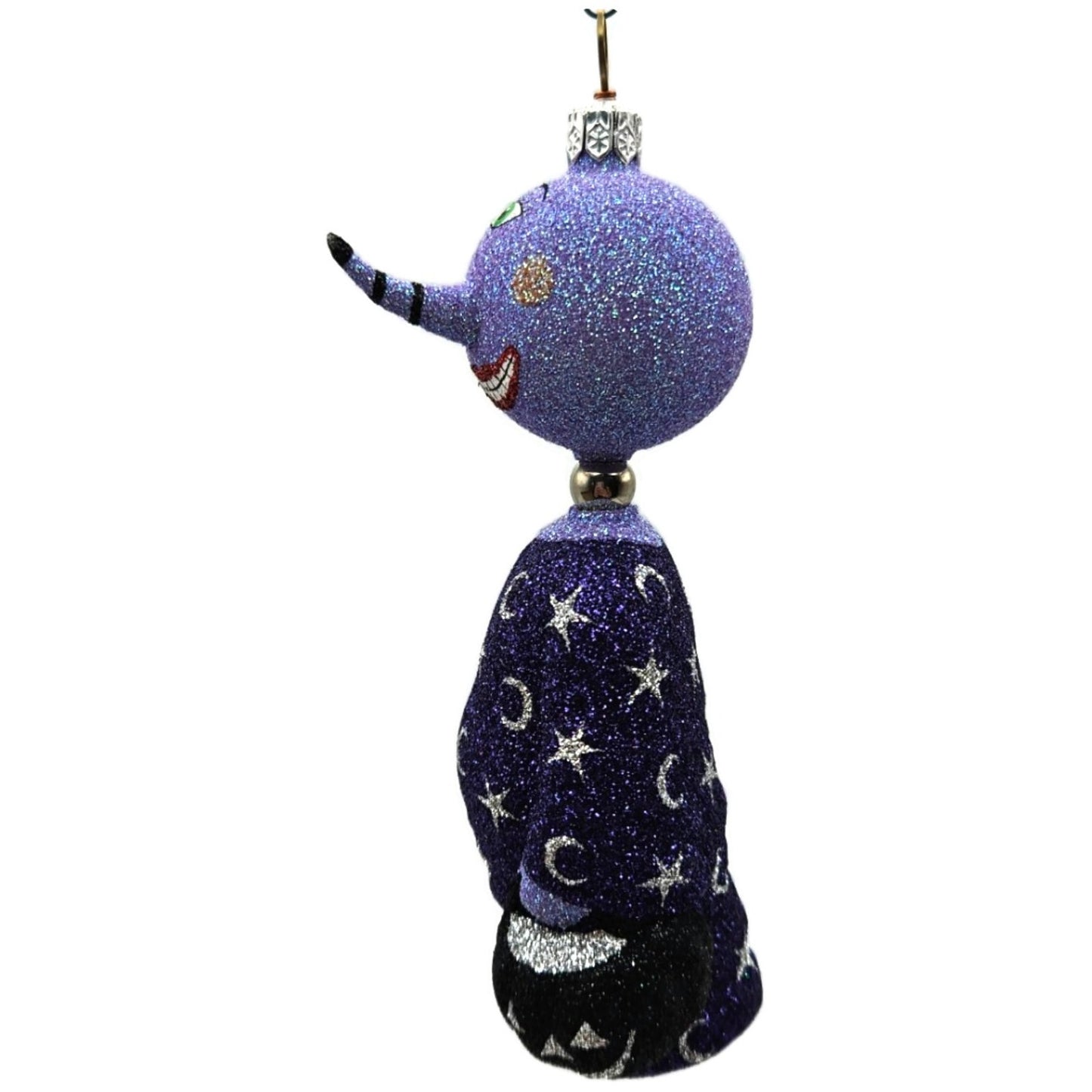 Patricia Breen Halloween Trick Or Treaters Munch Purple Christmas Ornament 2365
