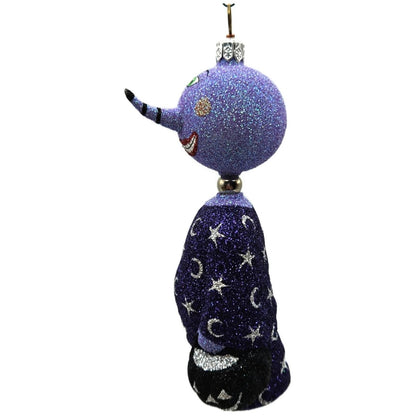 Patricia Breen Halloween Trick Or Treaters Munch Purple Christmas Ornament 2365
