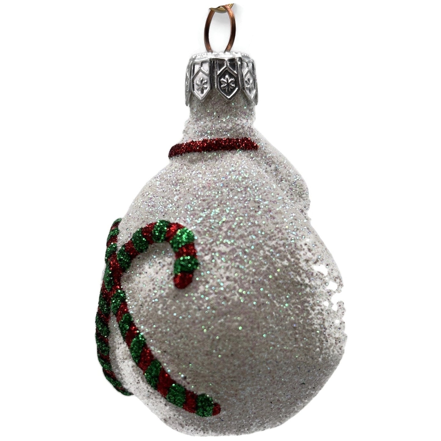 Patricia Breen Peppermint Sack Pearl Candy Canes Striped Christmas Tree Ornament
