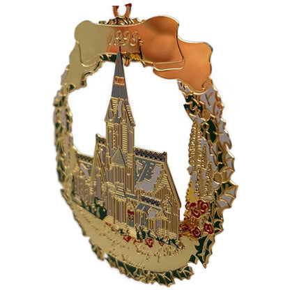 Portland Ornament 1998 The Old Church Gold Plated Michael Allen Harrison CD