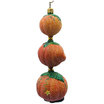 Patricia Breen Kinetic Pumpkinman Orange Jack-o-Lantern Stars Halloween Ornament