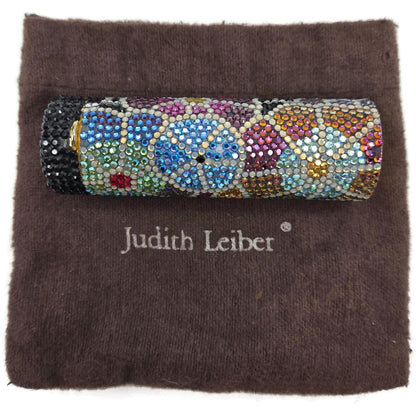Judith Leiber Crystal Life Saver Candy Mint Container Retired Multicolor Rare
