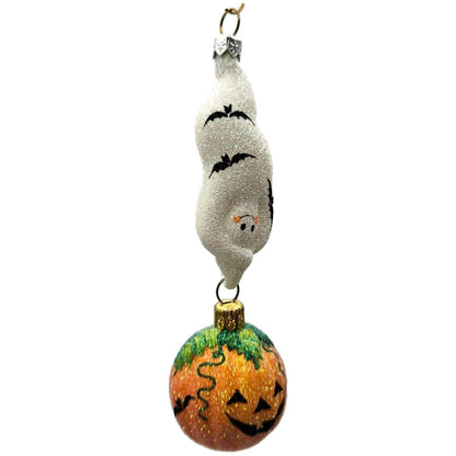Patricia Breen Topsy Turvy Ghost Bat Jack-O-Lantern Halloween Christmas Ornament