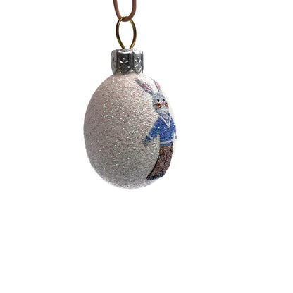 Patricia Breen Miniature Egg Bunny Boy Easter Holiday Christmas Tree Ornament