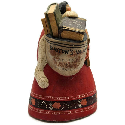 Vaillancourt Sutton 300th Anniversary Santa Claus Chalkware Christmas Figurine