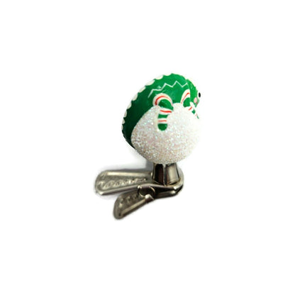 Patricia Breen Petite Miniature Chameleon Holly Green Christmas Tree Ornament