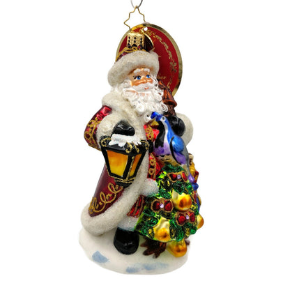 Christopher Radko Santas Pear Tree Christmas Tree Holiday Ornament 1021244