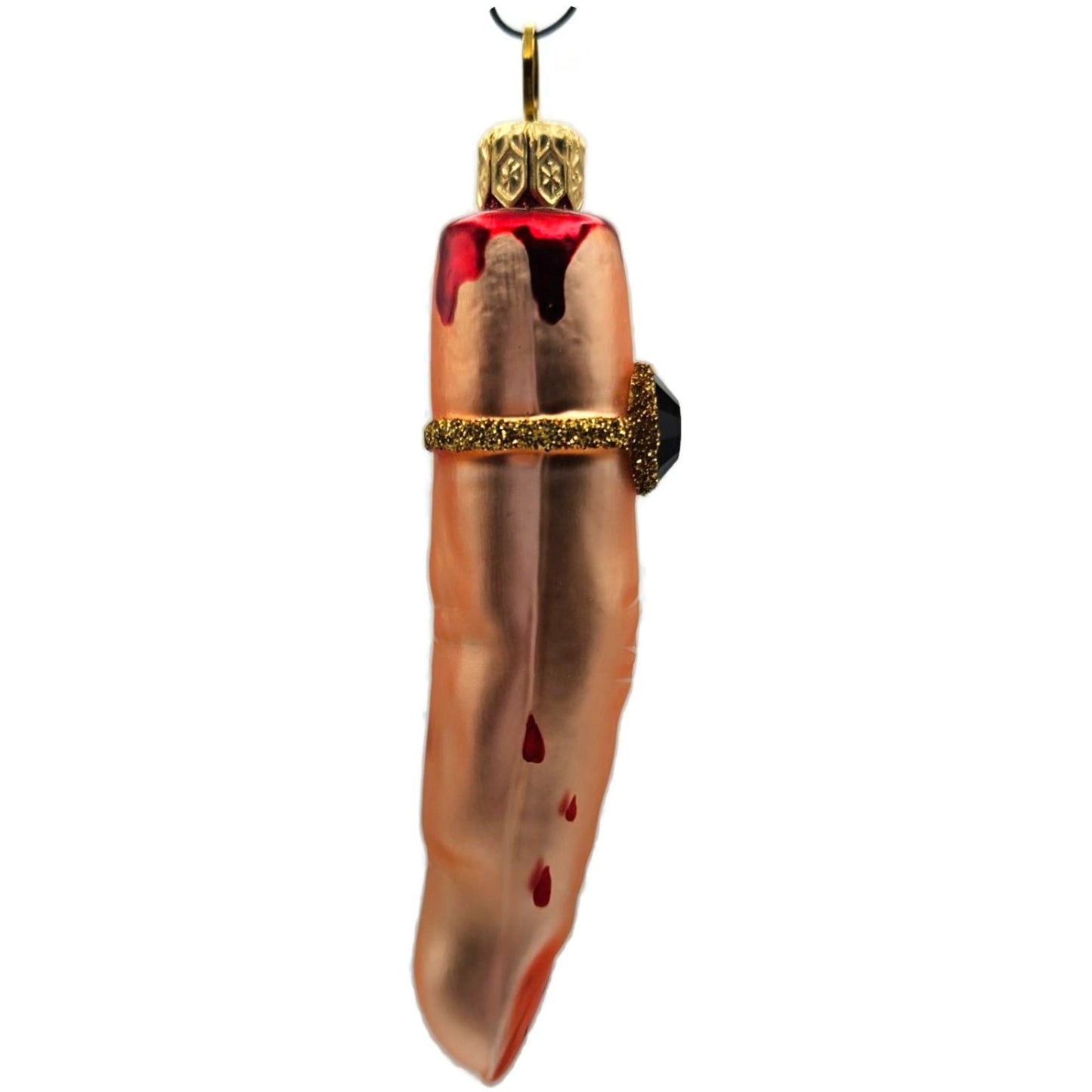 Patricia Breen Halloween Lady Finger New Manicure Pumpkin Christmas Ornament