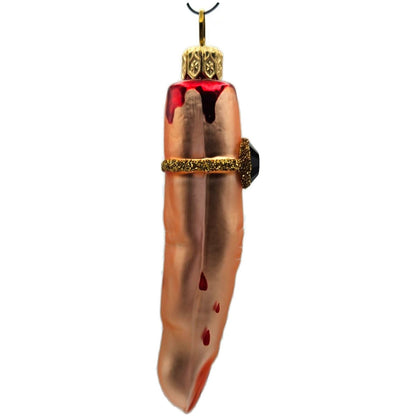 Patricia Breen Halloween Lady Finger New Manicure Pumpkin Christmas Ornament