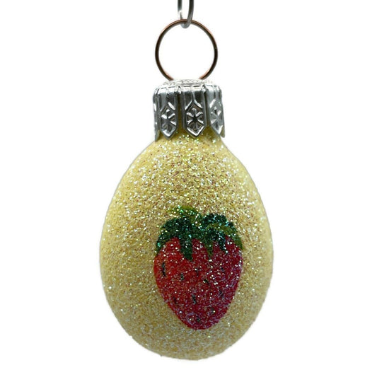 Patricia Breen Miniature Egg Strawberry Easter Holiday Christmas Tree Ornament