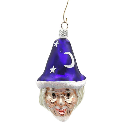 Patricia Breen Witch Hazel Wizard Purple Moon Halloween Christmas Ornament CO