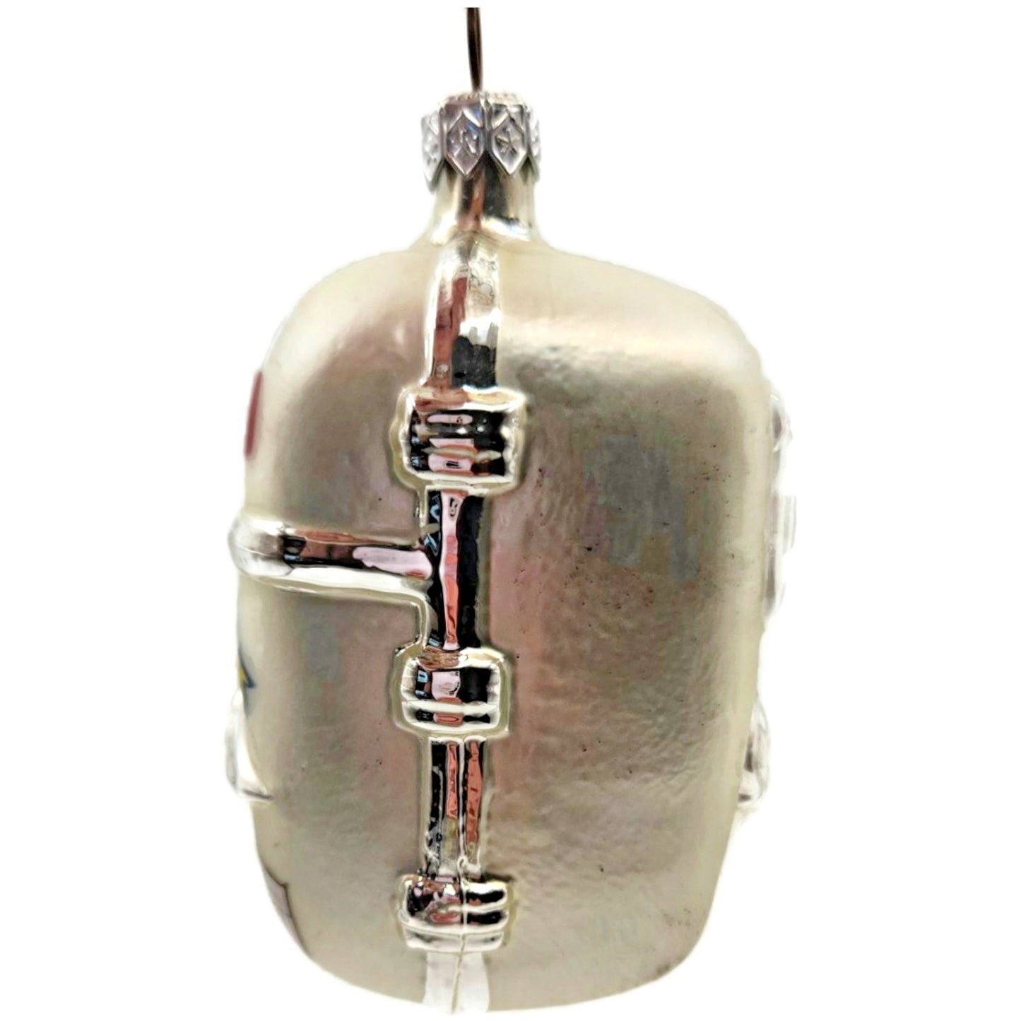 Patricia Breen Grandma Josies Fridge Pearl Heart Ribbon Christmas Tree Ornament