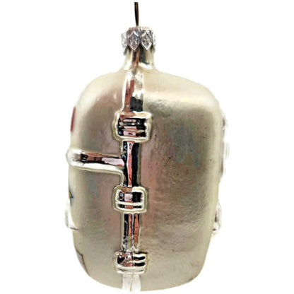 Patricia Breen Grandma Josies Fridge Pearl Heart Ribbon Christmas Tree Ornament
