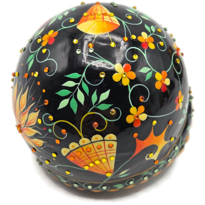 Patricia Breen Happy Holidays Hamish Russian Fable Chameleon Christmas Ornament