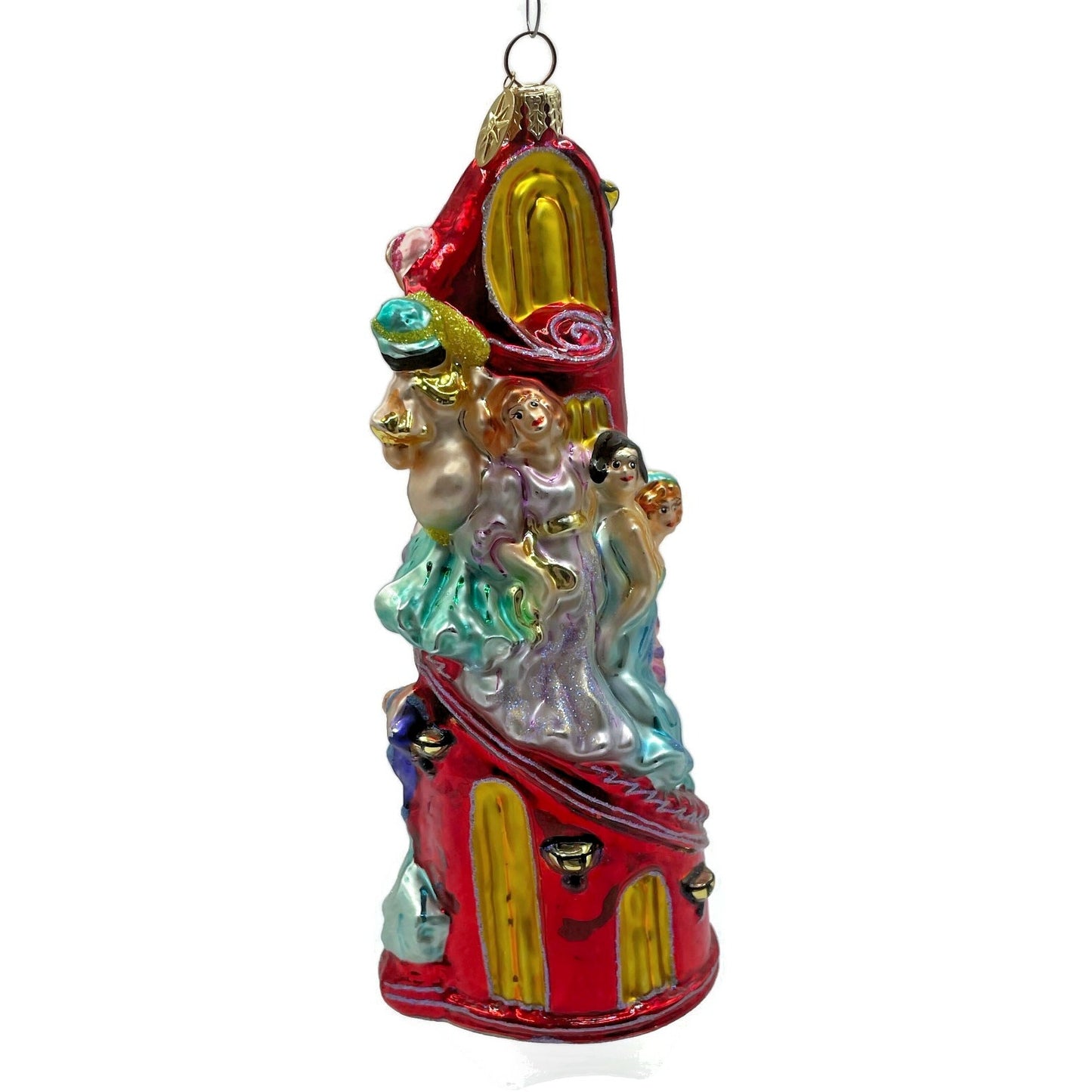 Christopher Radko Nine Ladies Dancing 12 Days Of Christmas Tree Holiday Ornament