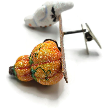 Patricia Breen Halloween All Things Being Equal Pumpkinman Ghost Ornament