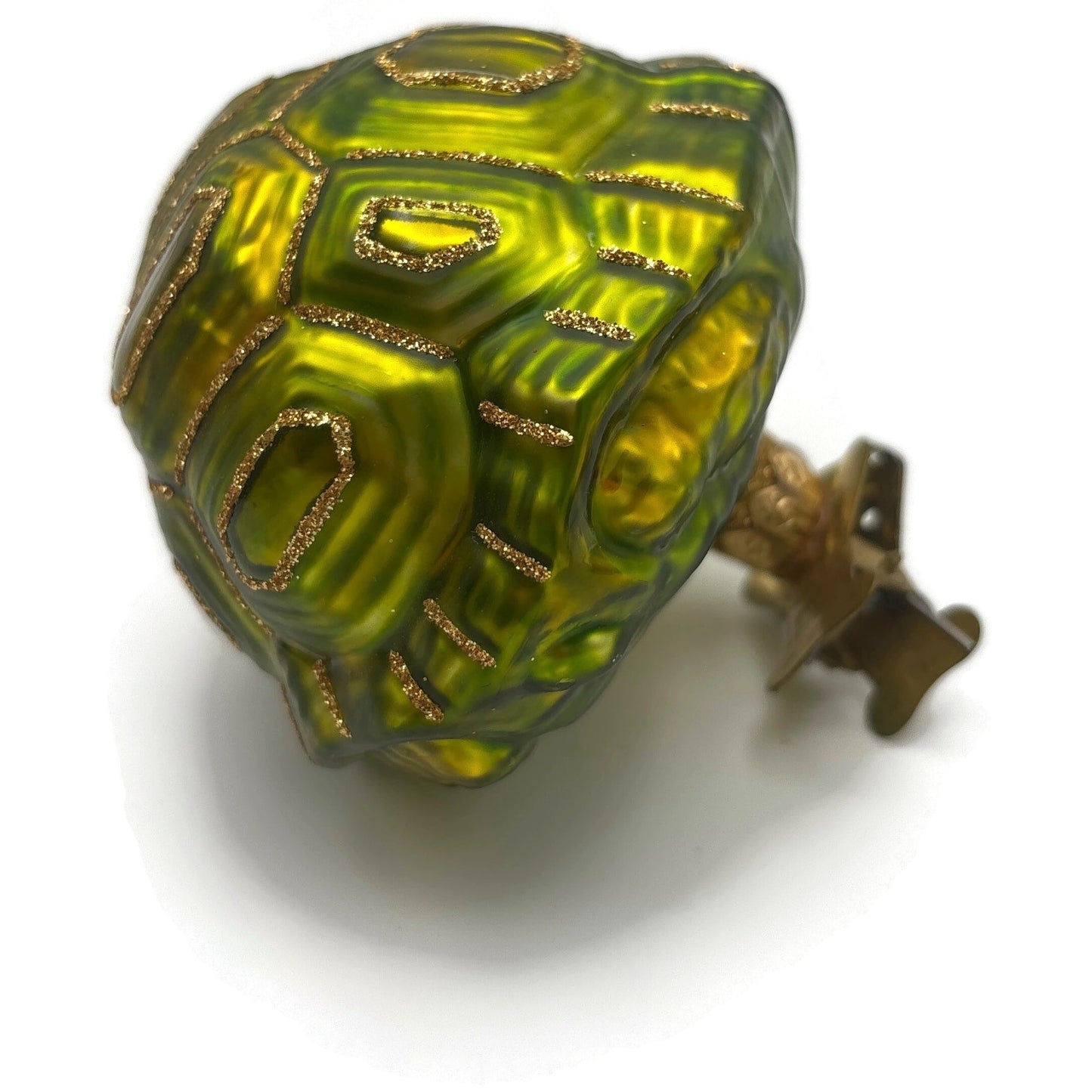 Patricia Breen Henris Turtle Art Green Animal Clip On Christmas Tree Ornament
