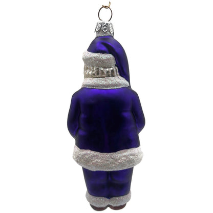 Patricia Breen A Snack For Rudolph Purple Glittered Hat Christmas Tree Ornament