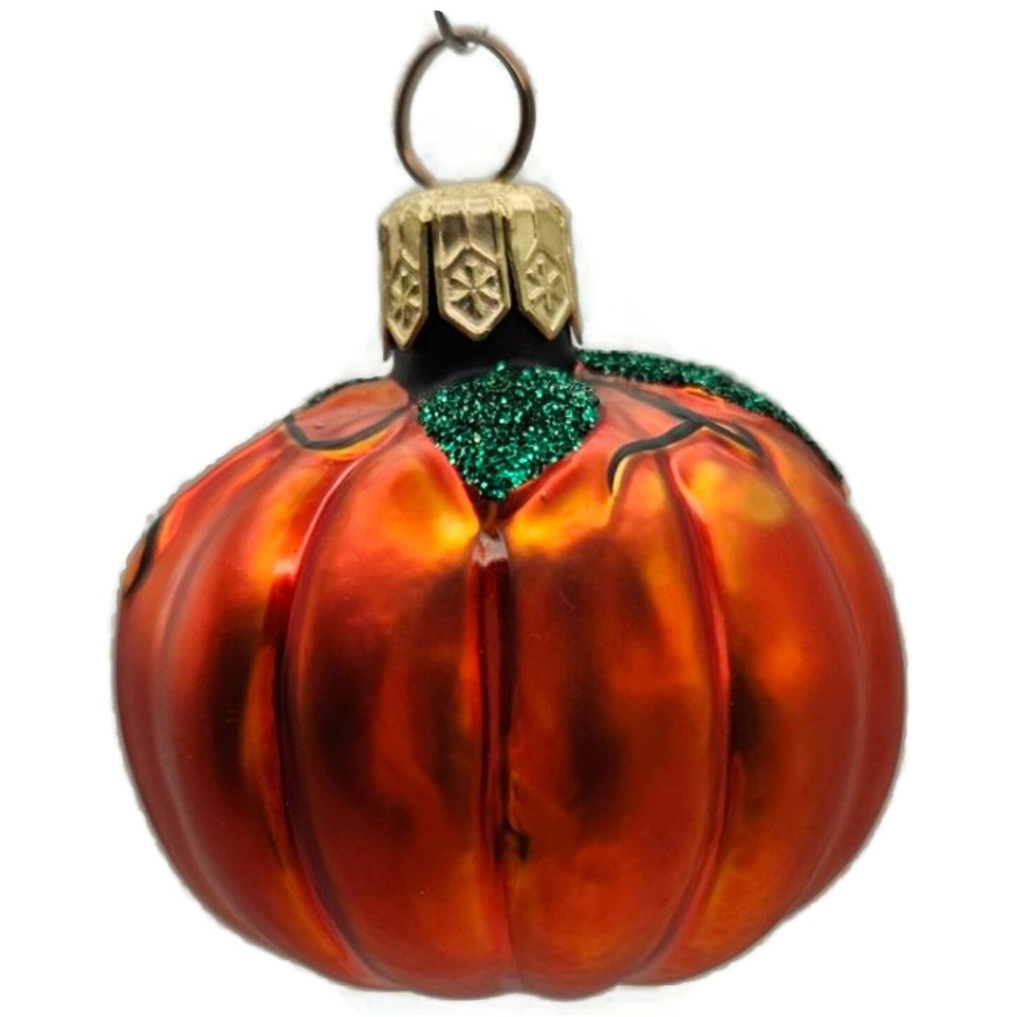 Patricia Breen Miniature Pumpkin Orange Halloween Christmas Tree Ornament CATZ