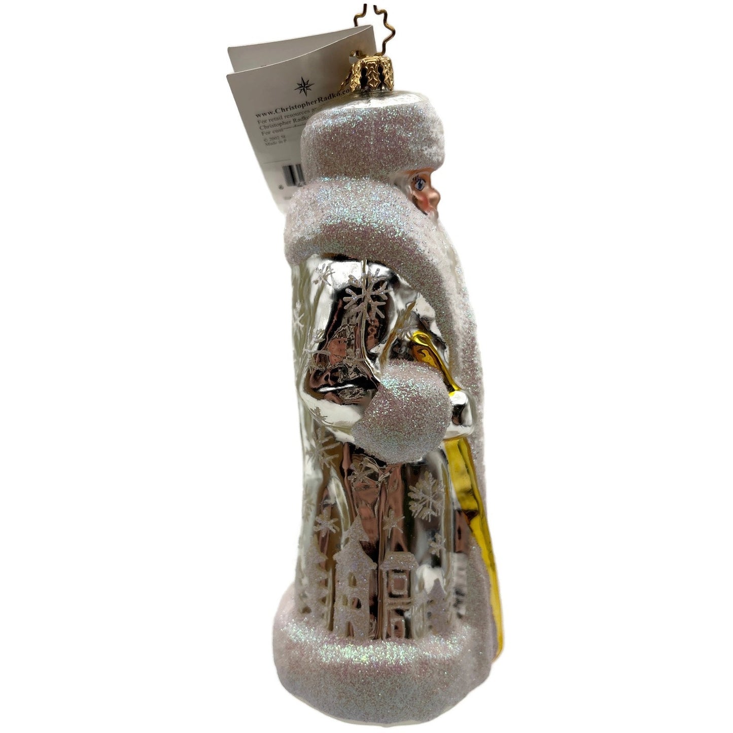 Christopher Radko Siberian Snow Nick-Pine Creek Christmas Ornament 3010336