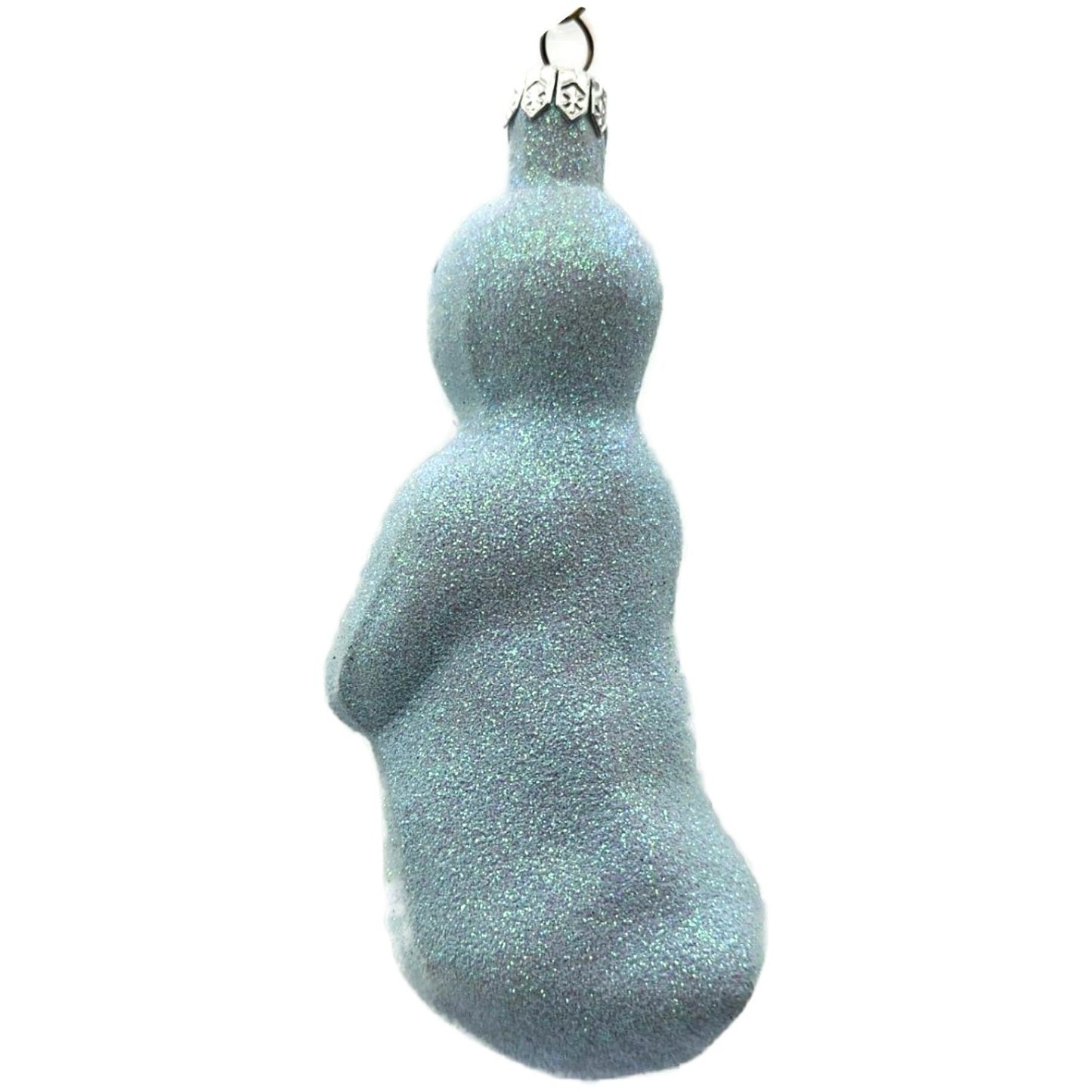 Patricia Breen Oscar Blue Ghost Glittered Halloween Christmas Tree Ornament