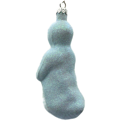 Patricia Breen Oscar Blue Ghost Glittered Halloween Christmas Tree Ornament