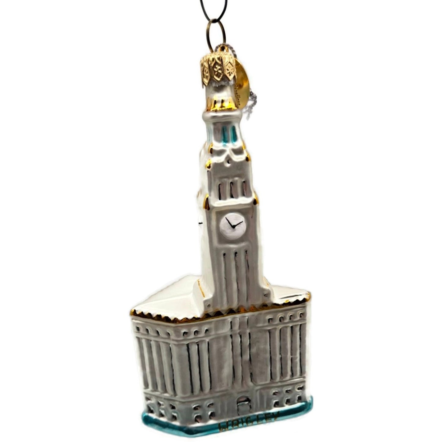 The Wrigley Building Chicago Magnifice Mile Christmas Ornament Landmark Creation