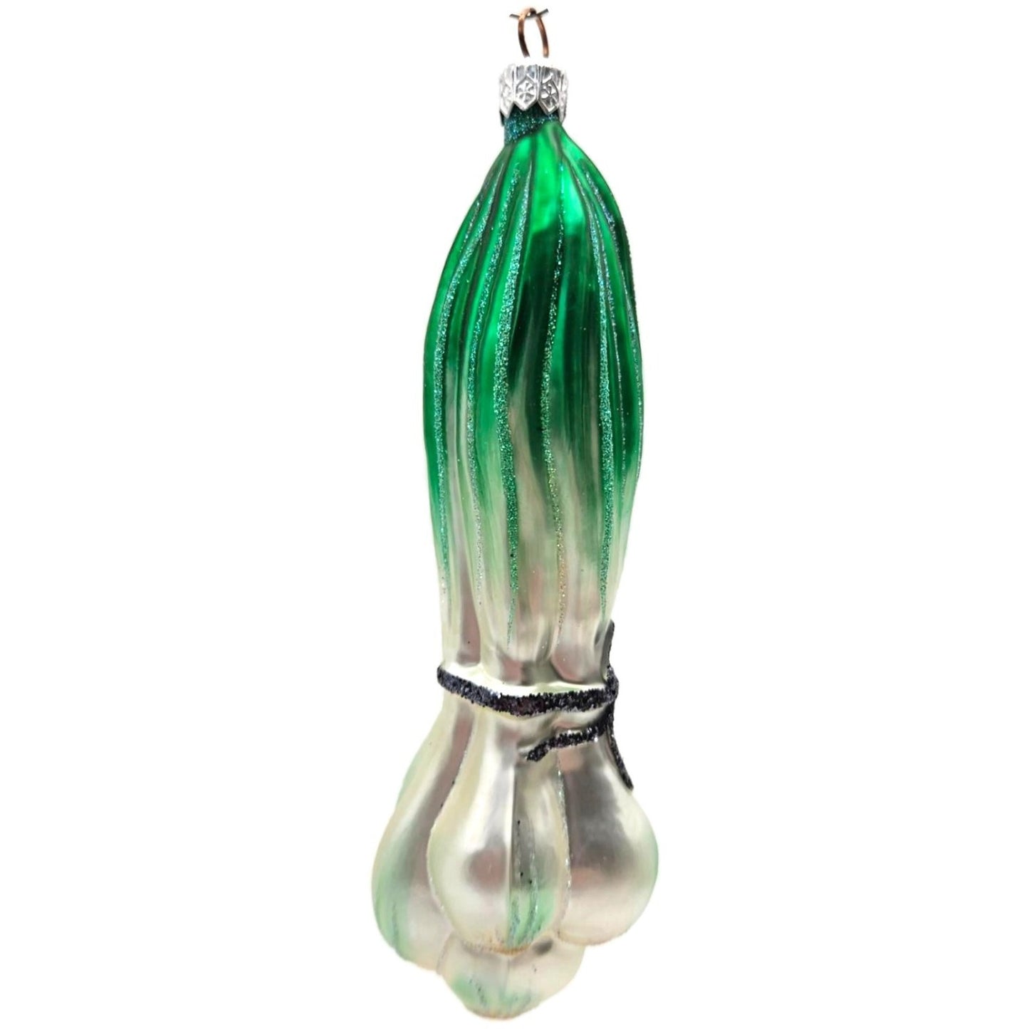 Patricia Breen A Walk In The Marche Ouvert Les Oignons Green Christmas Ornament