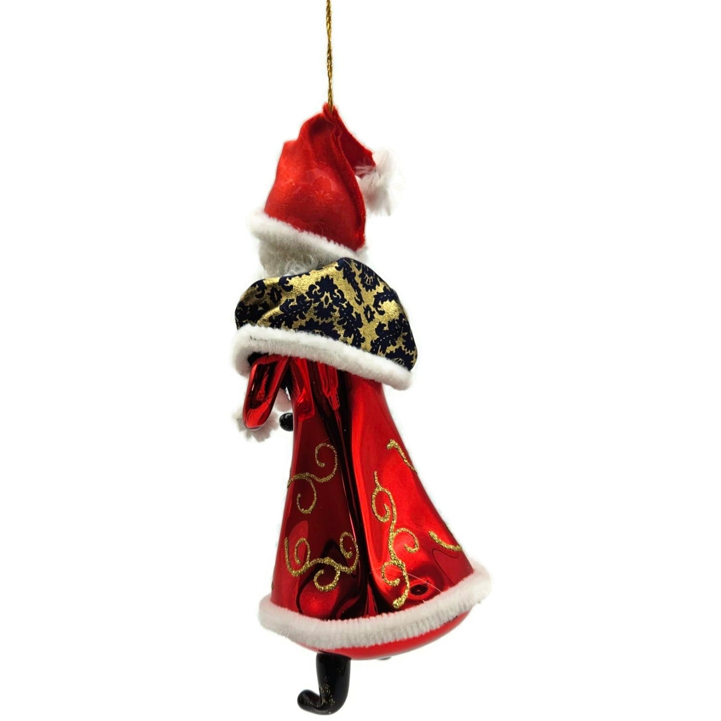 Christopher Radko Festive Fellow Red Italian Glass Christmas Ornament 98-239-0