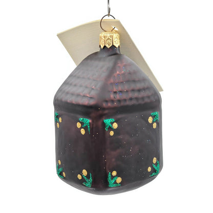 Patricia Breen Hickory Dickory Clock Brown Bird Christmas Holiday Ornament 9611B