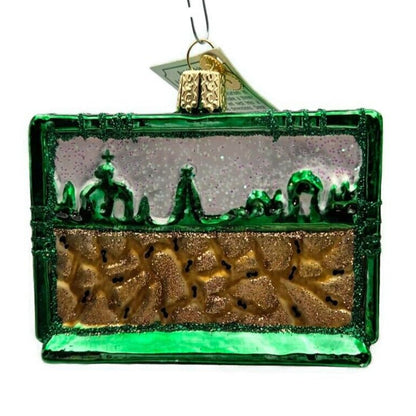 Old World Christmas Ant Habitat Glass Bugs Christmas Holiday Tree Ornament OWC