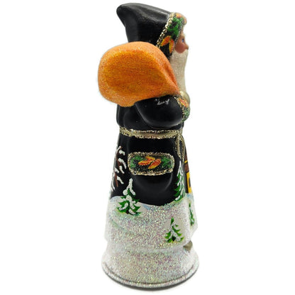 Ino Schaller Russian Fable Orange Black Paper Mache Candy Container Limited CATZ
