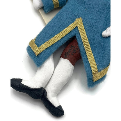 Gladys Boalt Frog Footman Alice in Wonderland Fabric Handmade Christmas Ornament