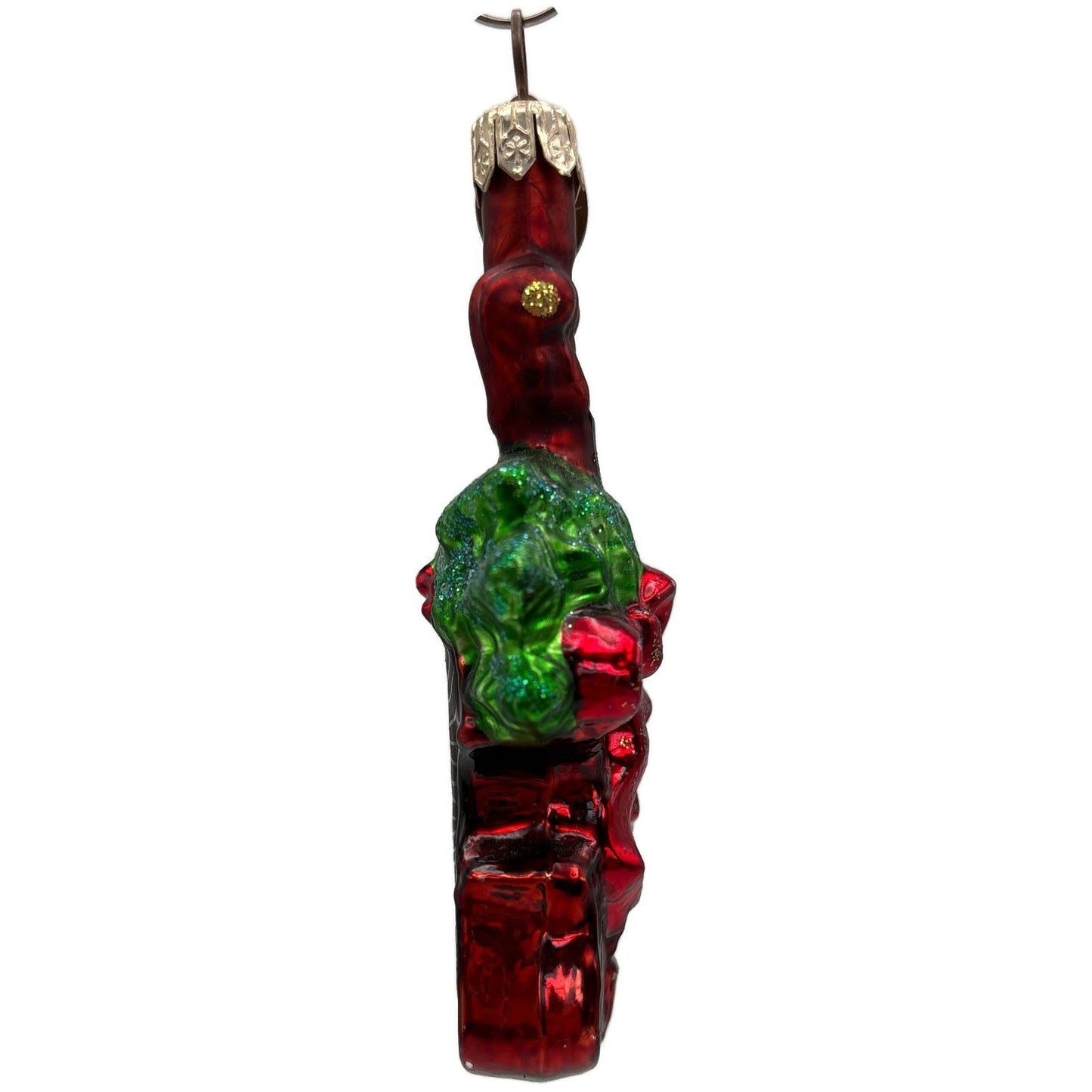 Christopher Radko Holiday Violin Gem Red Instrument Christmas Ornament 00-517-0