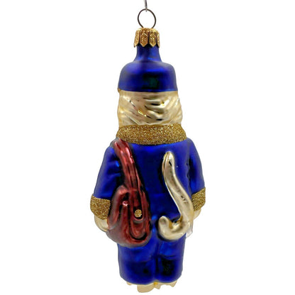 Patricia Breen Le Postal Cat Blue Kitty Valentines Heart Christmas Tree Ornament