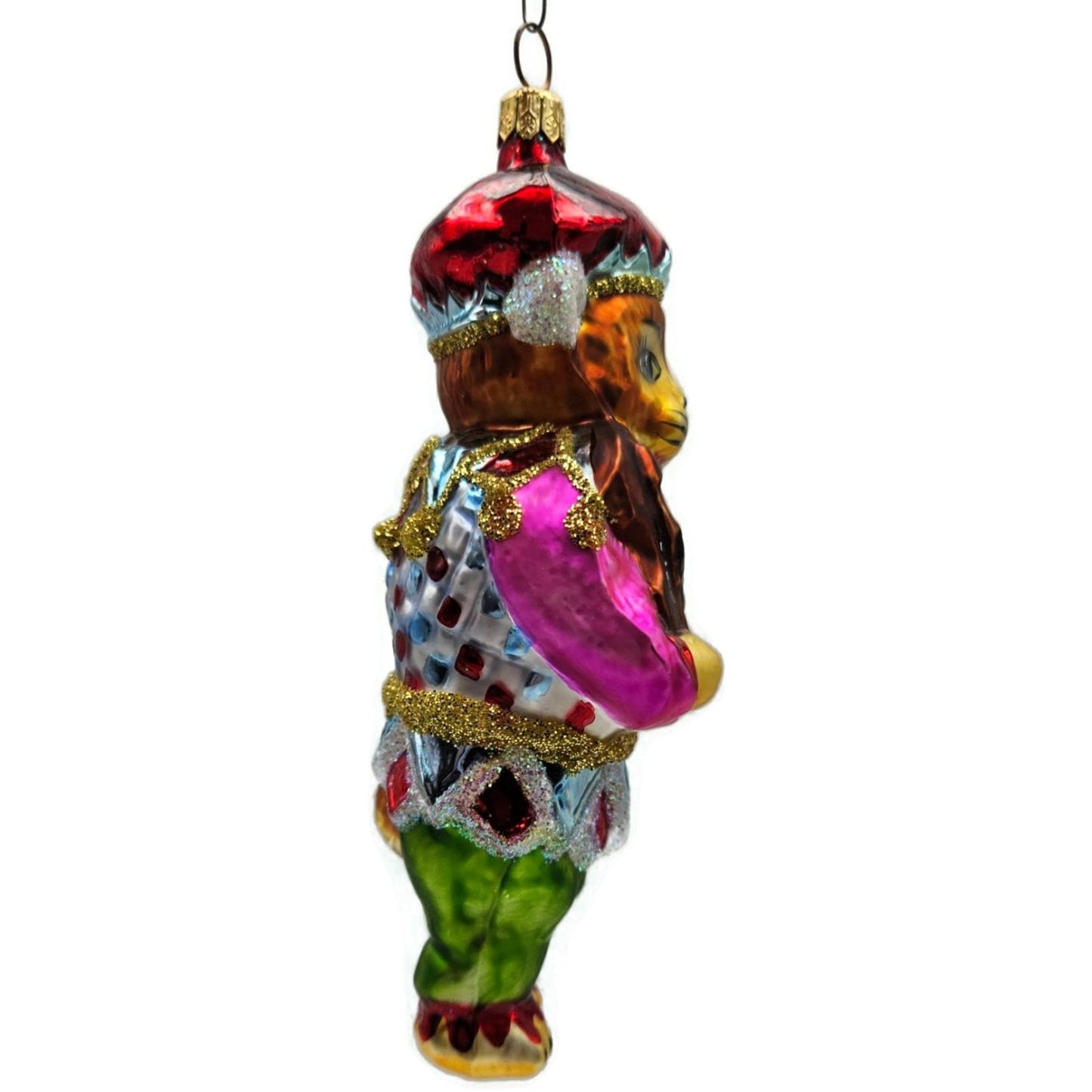 Christopher Radko Romeow Cat With Fiddle Violin Christmas Ornament 96-242-02