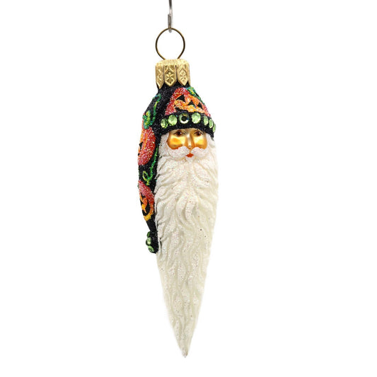 Patricia Breen Stocking Cap Santa Halloween Pumpkins Christmas Tree Ornament