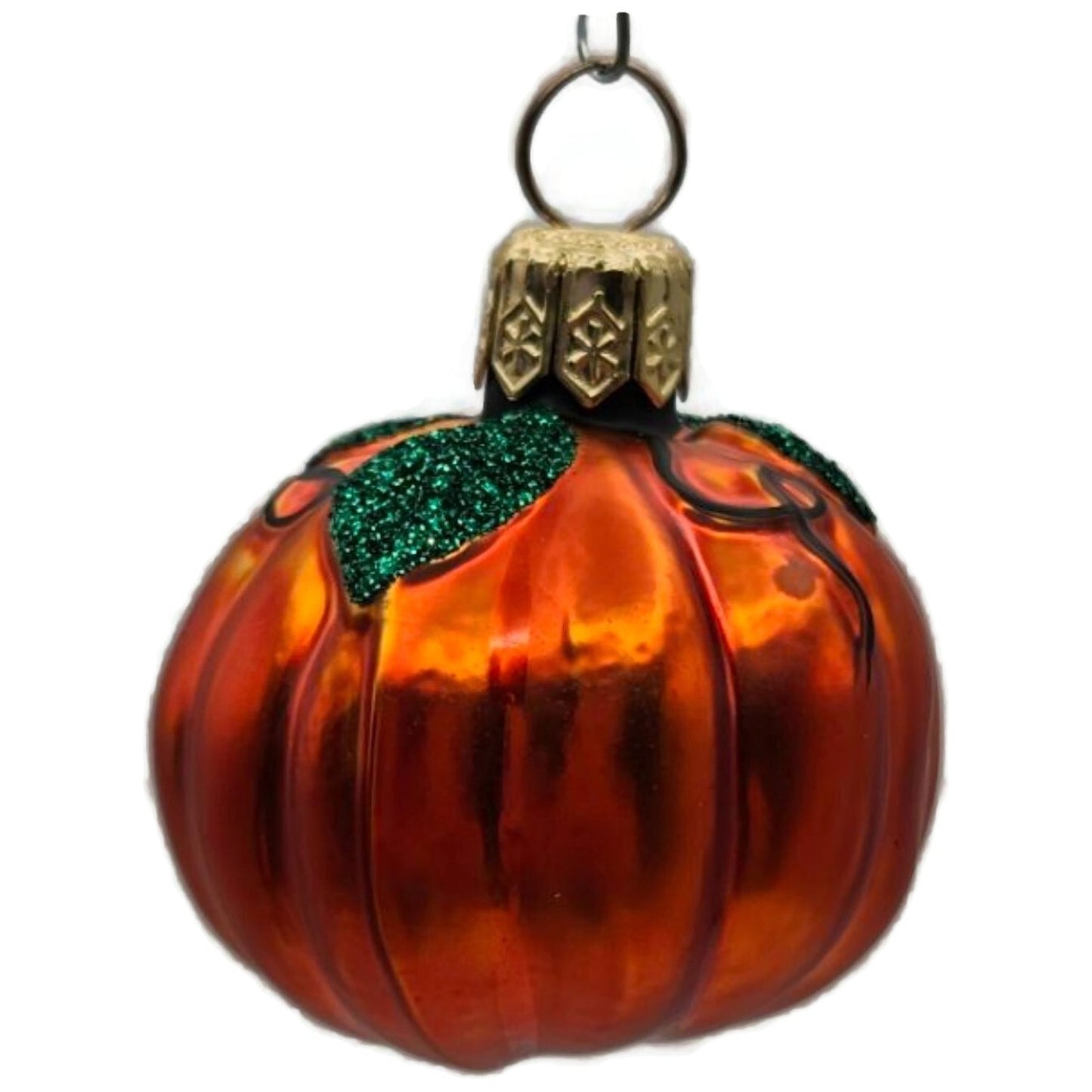 Patricia Breen Miniature Pumpkin Orange Halloween Christmas Tree Ornament CATZ