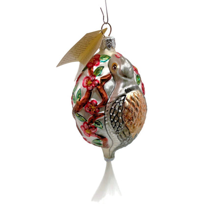Christopher Radko Ornament Two Turtle Doves 12 Days Of Christmas Tree Decor 5311