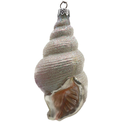 Patricia Breen A Walk On The Beach Pearl Shell White Summer Nautical Ornament