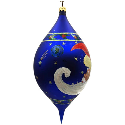 Christopher Radko Moon Dream Santa Limited Edition Christmas Ornament 98-SP-38