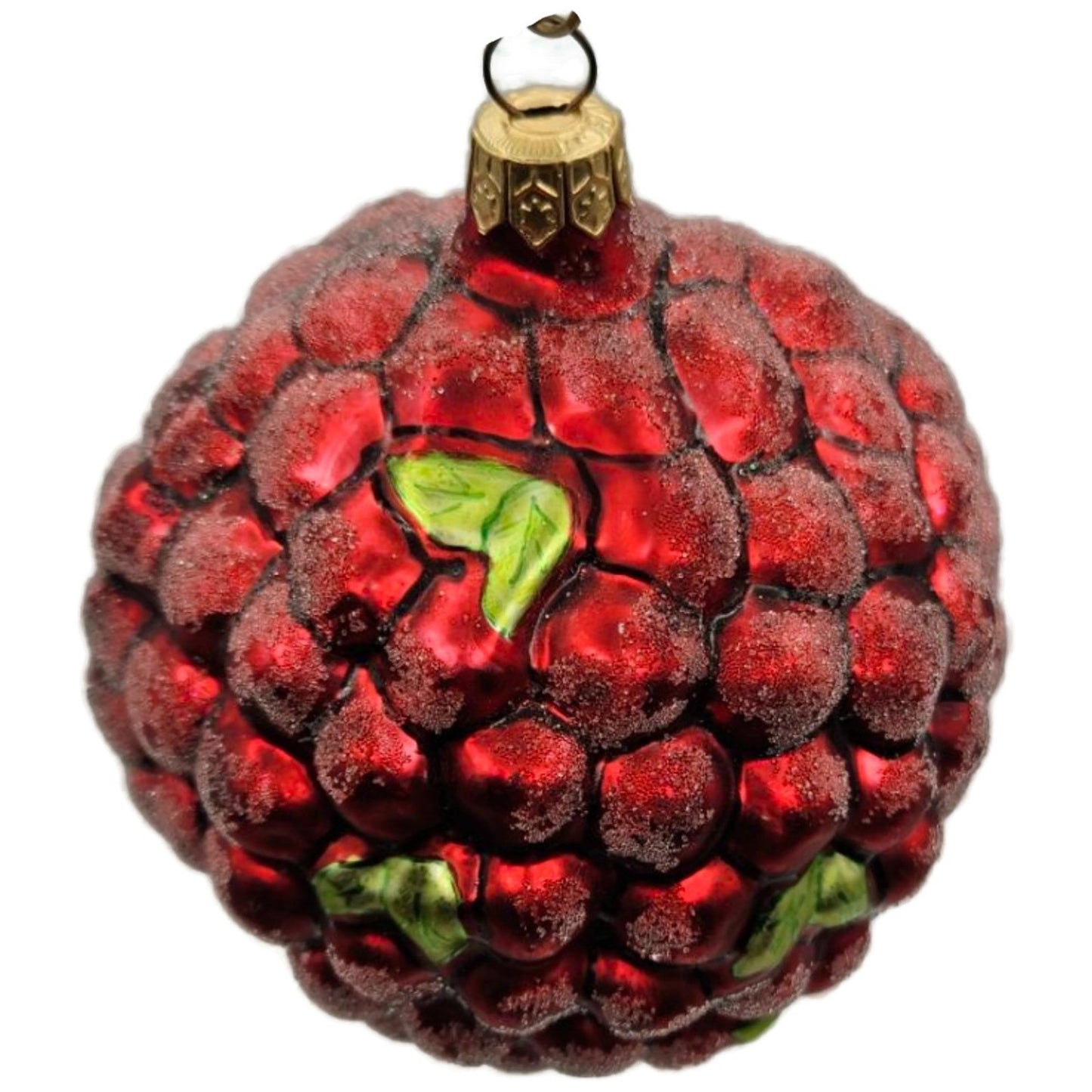 Christopher Radko Cranberry Frost Red Christmas Tree Ornament 97-136-0