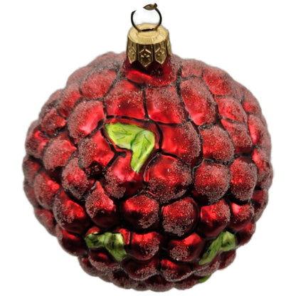 Christopher Radko Cranberry Frost Red Christmas Tree Ornament 97-136-0