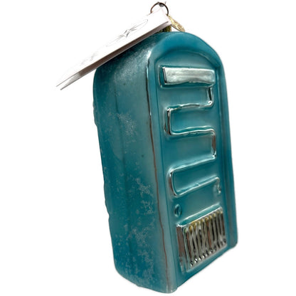 Christopher Radko The Fridge Collection Blue Christmas Tree Ornament 00-128-0