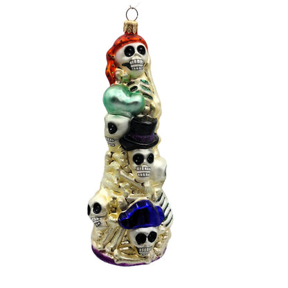 Christopher Radko Skeleton Crew Skull Pirate Halloween Tree Ornament 99-193-0