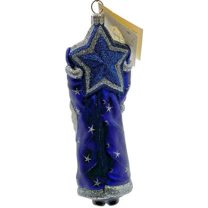 Patricia Breen Ornament Topping the Tannenbaum Blue Stars Christmas Tree Decor