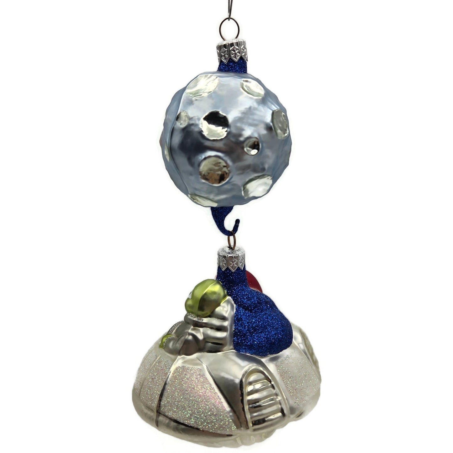 Patricia Breen Christmas in the Cosmos Santa Claus Alien Christmas Tree Ornament