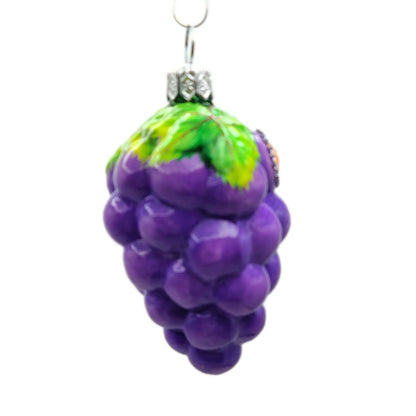 Patricia Breen Cabernet Trickster Pinot Wine Purple Grape Christmas Ornament